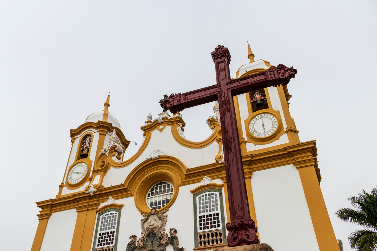 Tiradentes, Brazil - MG, historic Brazilian city.