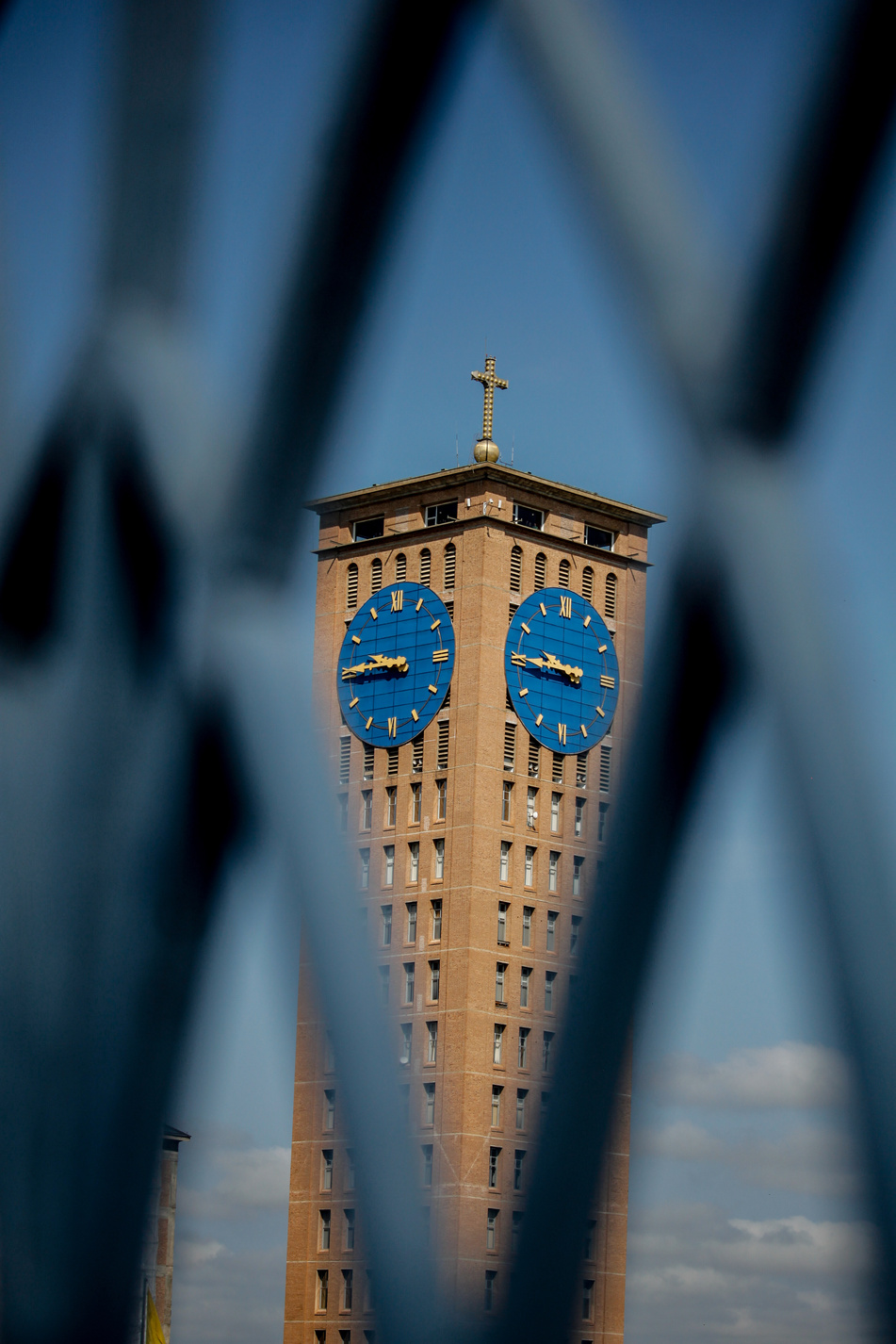 The tower of the Sanctuary of Aparecida