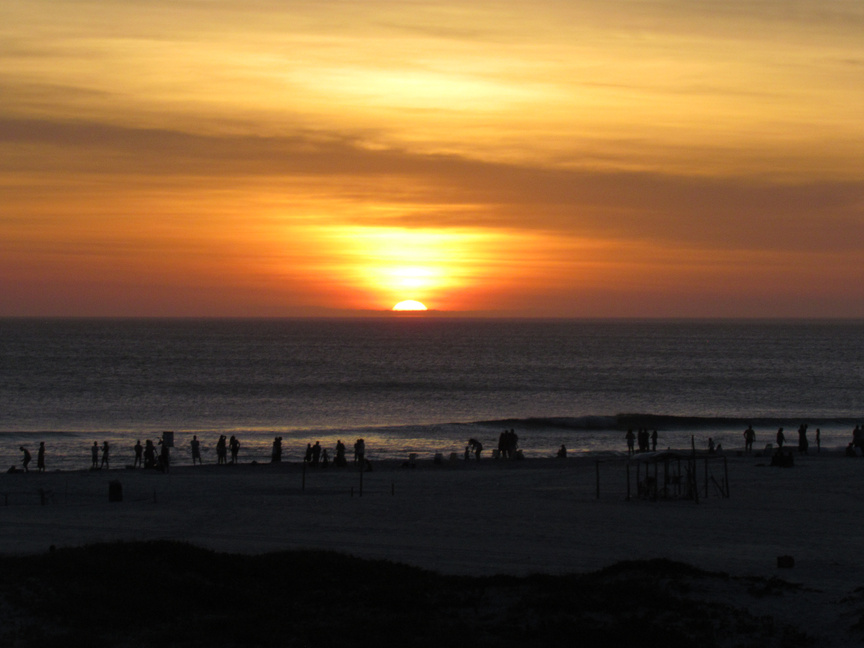 Sunset over the Big Beach - Arraial do Cabo